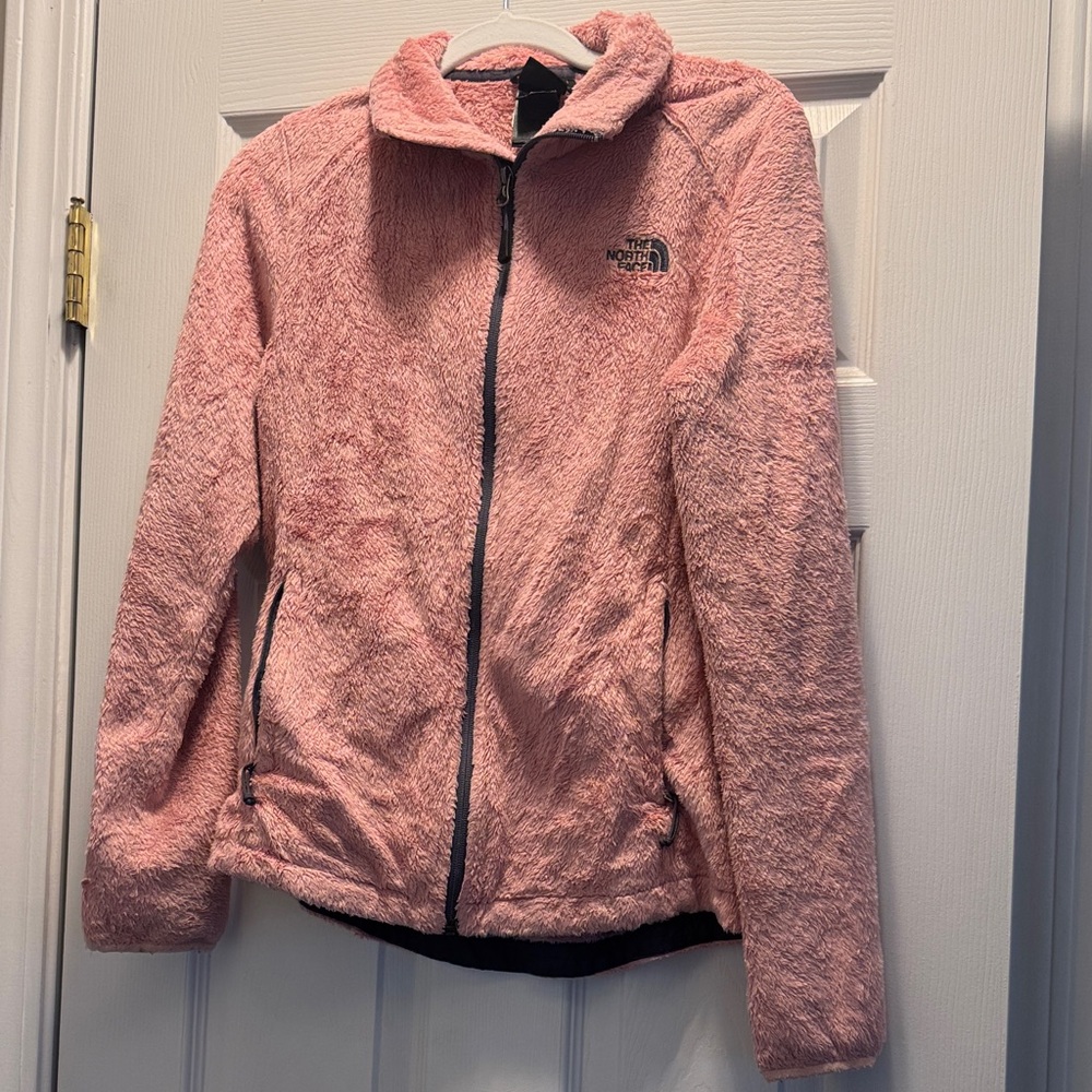 The North Face Women's Soft Pink Teddy Jacket